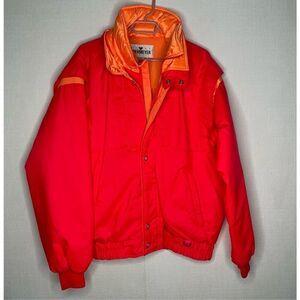 Vintage Obermeyer Sport‎ Ski Jacket Large Neon Snow Coat Outdoor 90s Y2K Winter